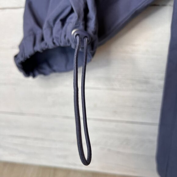 Wild Fable Pants Womens Size XXS Periwinkle Cargo Parachute Elastic Waist Cotton - Picture 8 of 16